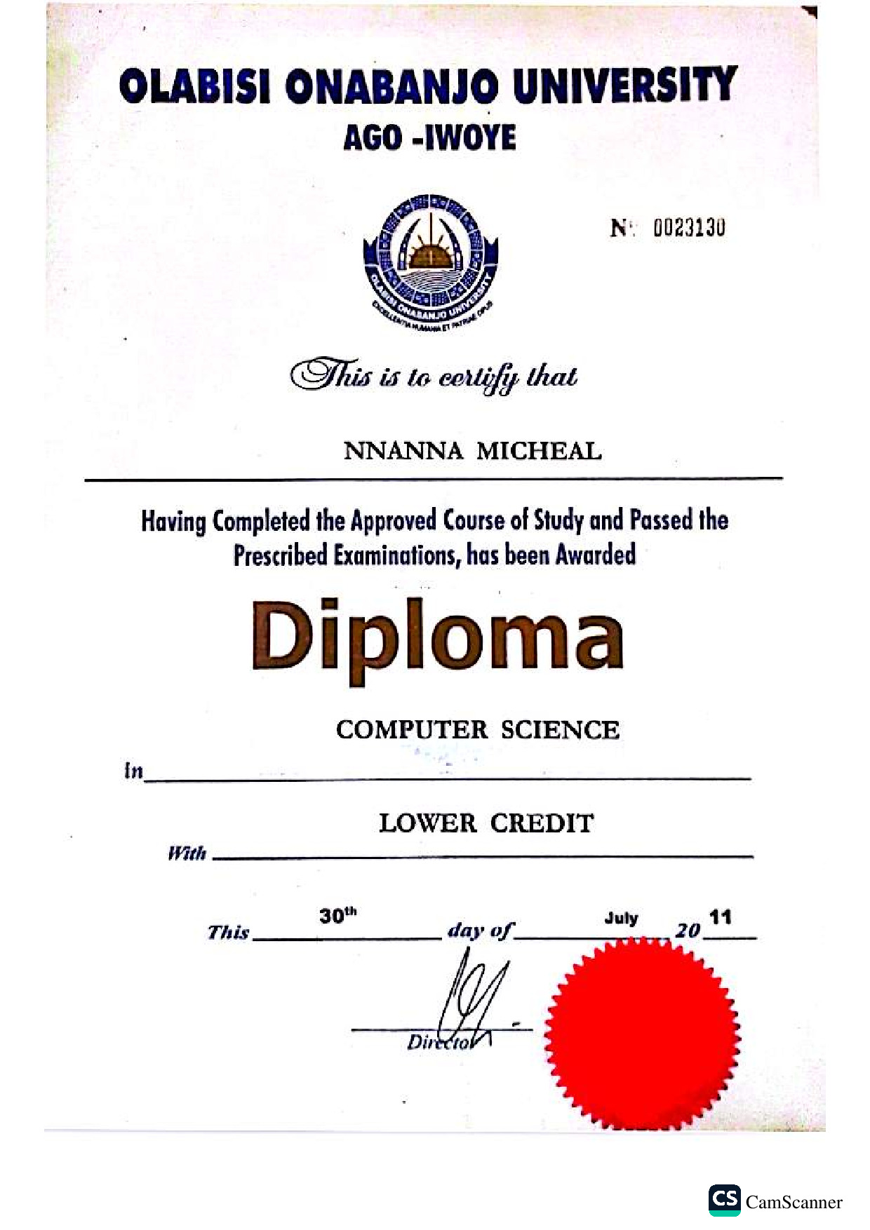 Document Page 1