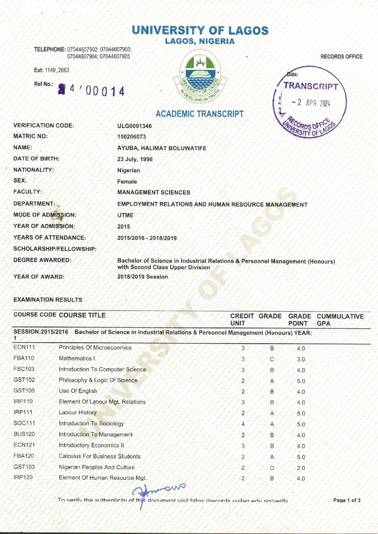 Document Page 1