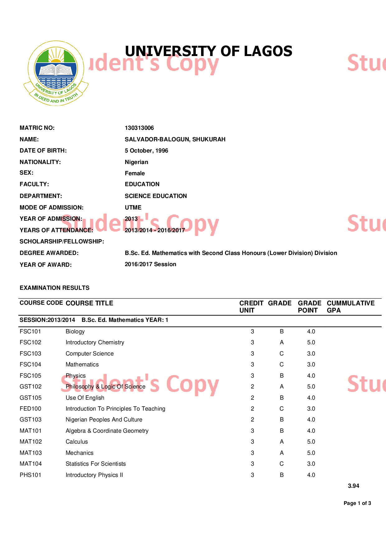 Document Page 1