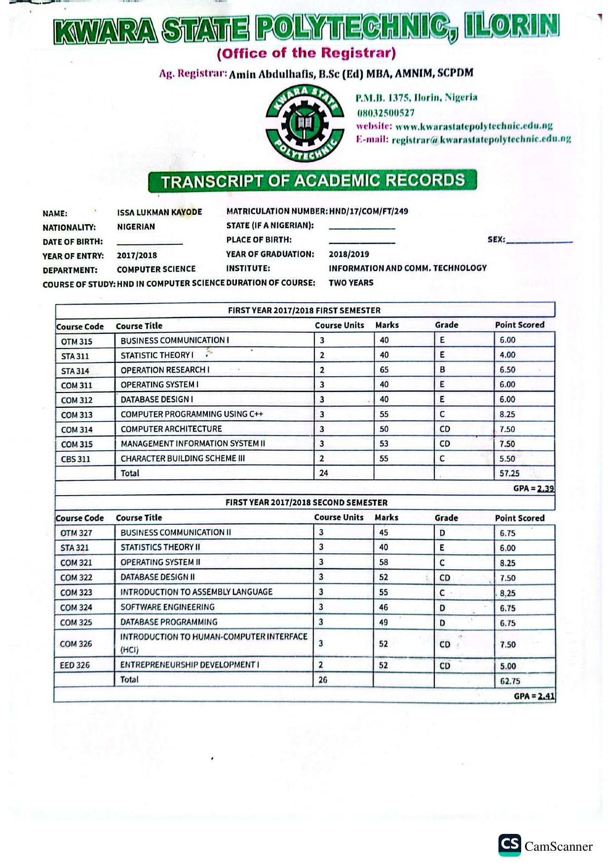 Document Page 1