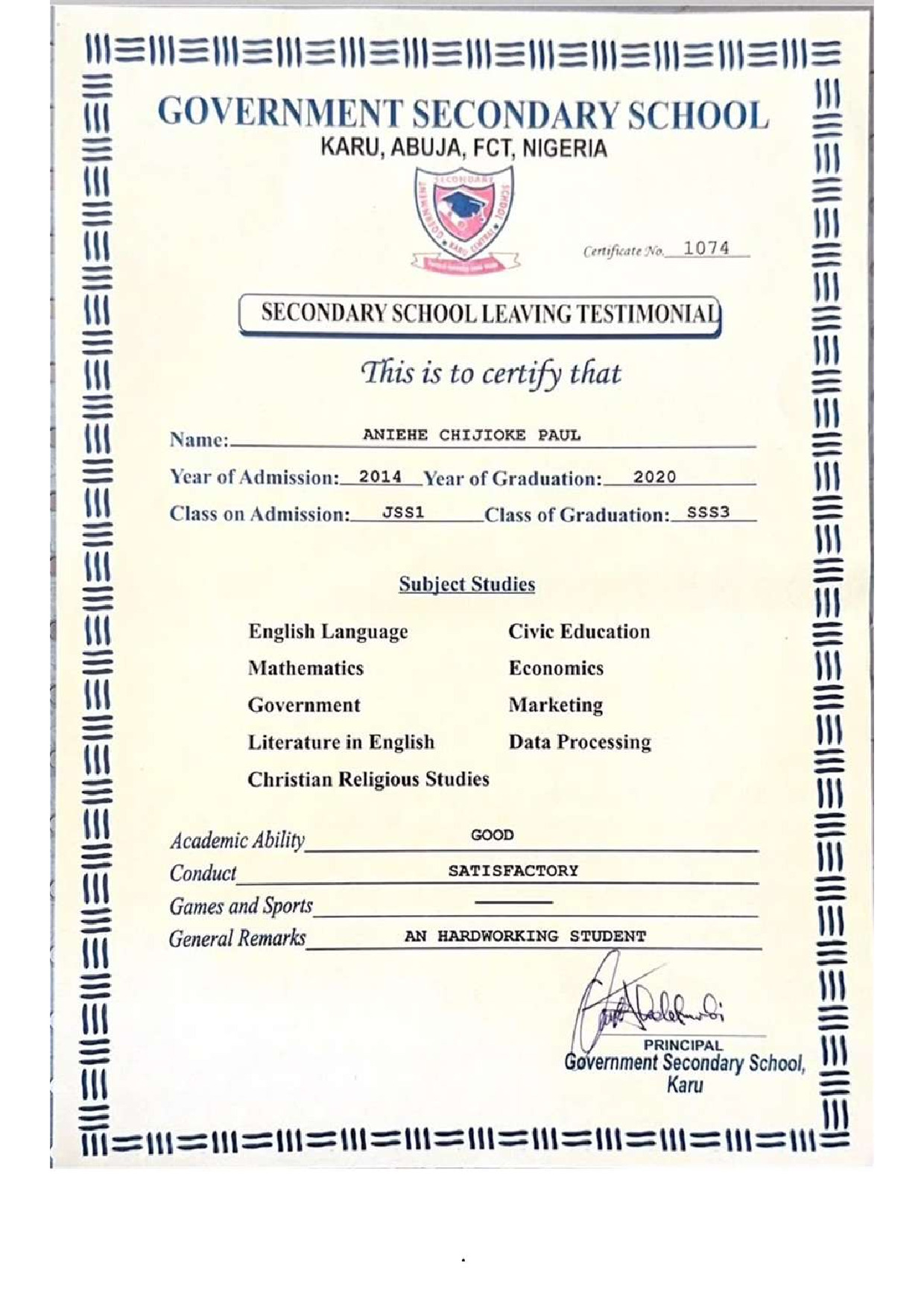 Document Page 1